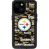 NFL Pittsburgh Steelers Black Blast iPhone 15 Waterproof Case